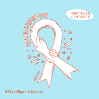 World Cancer Day Holding Instagram post Image Preview