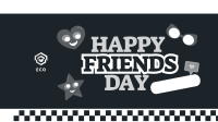 Quirky Friendship Day Facebook Event Cover Design