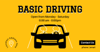 Basic Driving Facebook Ad Design
