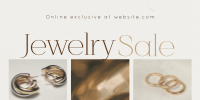 Luxurious Jewelry Sale Twitter Post Image Preview