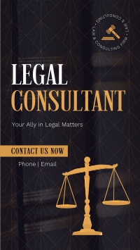 Corporate Legal Consultant Instagram story Image Preview