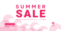 Summer Waves Sale Facebook Ad Image Preview