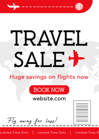 Travel Agency Sale Flyer Image Preview