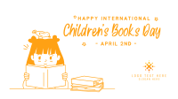 Children's Book Day Zoom background Image Preview