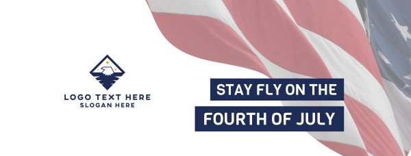 Stay Fly Flag Facebook Cover Design Image Preview