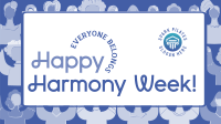Harmony People Week Facebook Event Cover Design