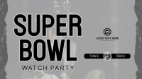 Watch SuperBowl Live Facebook event cover Image Preview