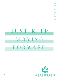 Move Forward Flyer Design