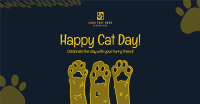 Cat Day Paws Facebook ad Image Preview