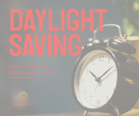 Daylight Saving Reminder Facebook post Image Preview