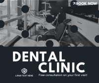 Modern Dental Clinic Facebook Post Design