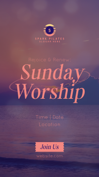 Rejoice and Renew Facebook Story Design