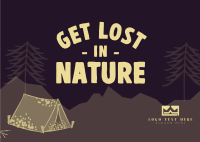 Lost in Nature Postcard Image Preview