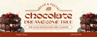 Chocolate Bread and Pastry Facebook cover Image Preview