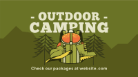 Outdoor Campsite Facebook event cover Image Preview