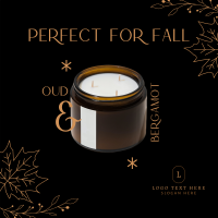 Fall Scented Candle Instagram post Image Preview