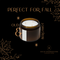 Fall Scented Candle Instagram post Image Preview