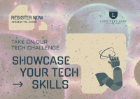 Tech Skill Showdown Postcard Image Preview