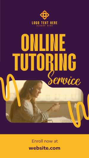 Online Tutoring Service Facebook story Image Preview