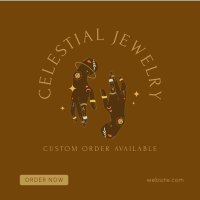 Customized Celestial Collection Instagram Post Design