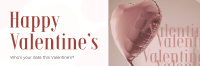 Vogue Valentine's Greeting Twitter Header Design