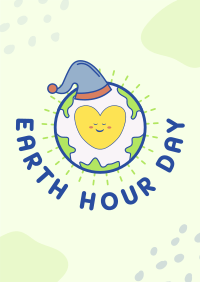 Earth Hour Celebration Poster Design