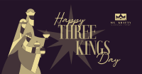 Happy Three Kings Facebook Ad Image Preview