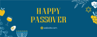 Happy Passover Facebook cover | BrandCrowd Facebook cover Maker