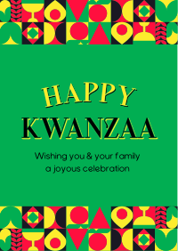 Celebrate Kwanzaa Flyer Design