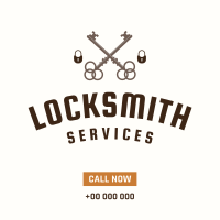 Locksmith Emblem Instagram Post Image Preview