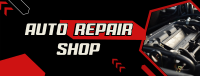 Auto Repair Shop Facebook cover Image Preview