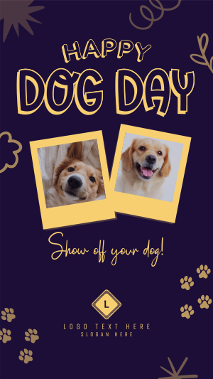 Doggy Photo Book Facebook story Image Preview