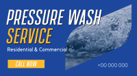 Pressure Wash Business Facebook Event Cover Image Preview