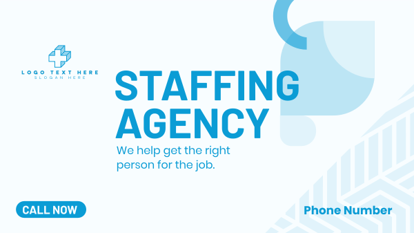Simple Agency Hiring Facebook Event Cover Design Image Preview