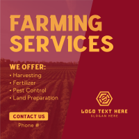 Expert Farming Service Partner Instagram Post Design