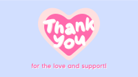 Cute Thank You Animation Image Preview