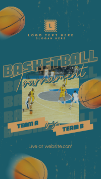 Basketball Game Tournament YouTube short Image Preview
