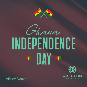 Ghana Independence Day Instagram post Image Preview