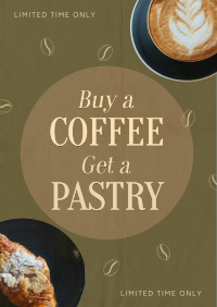 Cafe Giveaway Poster Design