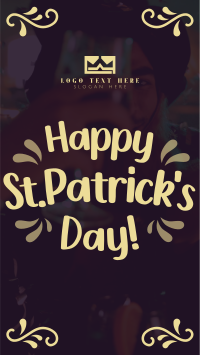 Happy St. Patrick's Day Instagram Story Design