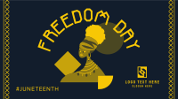 Happy Freedom Day Facebook event cover Image Preview