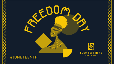 Happy Freedom Day Facebook event cover Image Preview