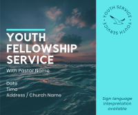 Youth  Fellowship Facebook Post Design