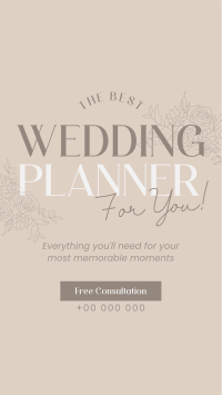 Your Wedding Planner Instagram reel Image Preview