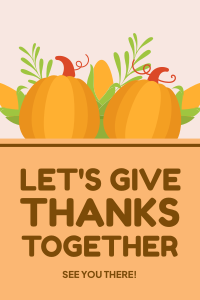 Lets Give Thanks Pinterest Pin Image Preview