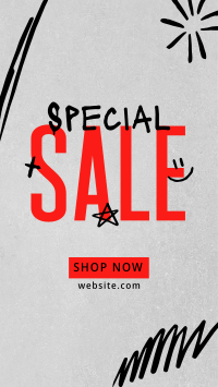 Grunge Special Sale TikTok Video Image Preview