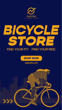 Modern Bicycle Store Instagram Reel Image Preview