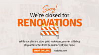 Closed for Renovations Video Image Preview