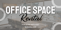 Office Space Rental Twitter Post Design