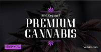 High Quality Cannabis Facebook ad Image Preview